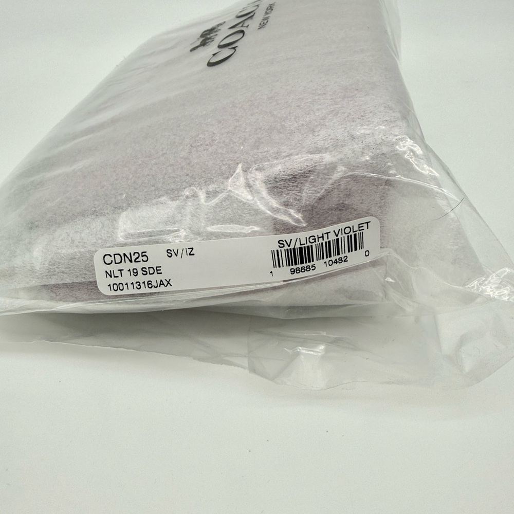 Coach Suede Nolita 19 Silver Light Violet - Picture 11 of 12